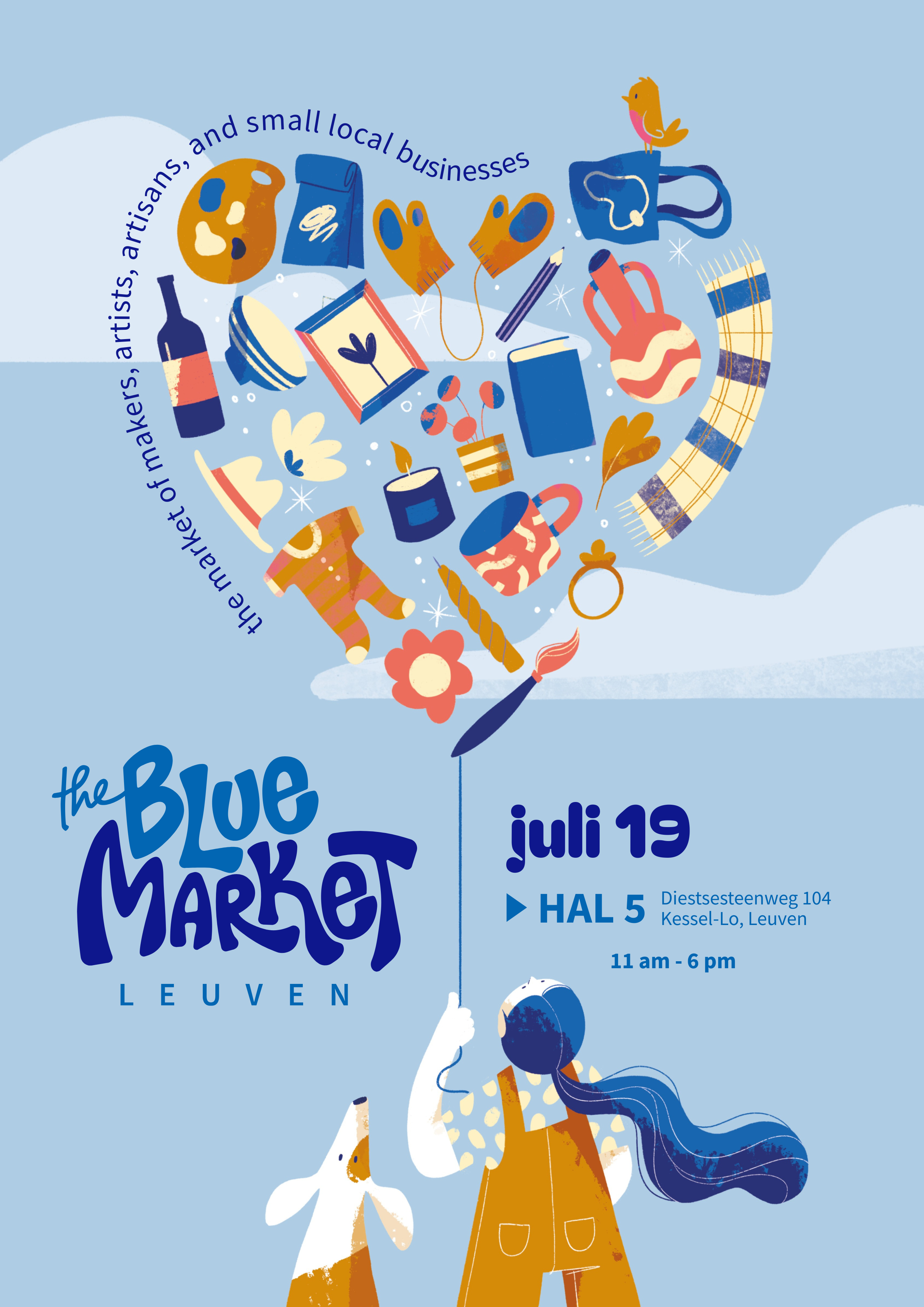 Registration for The Blue Market - 19/07/2026 (from 15u till 20u)