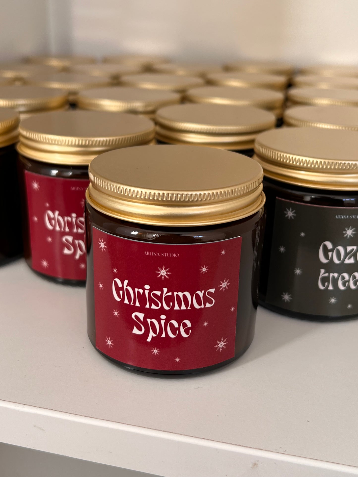 Amber Christmas gift set